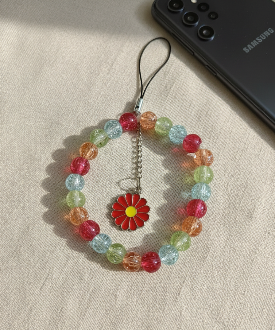 Pearl Flower Strap
