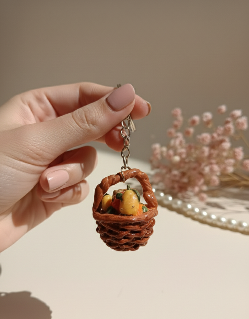 Fruit Basket Keychain