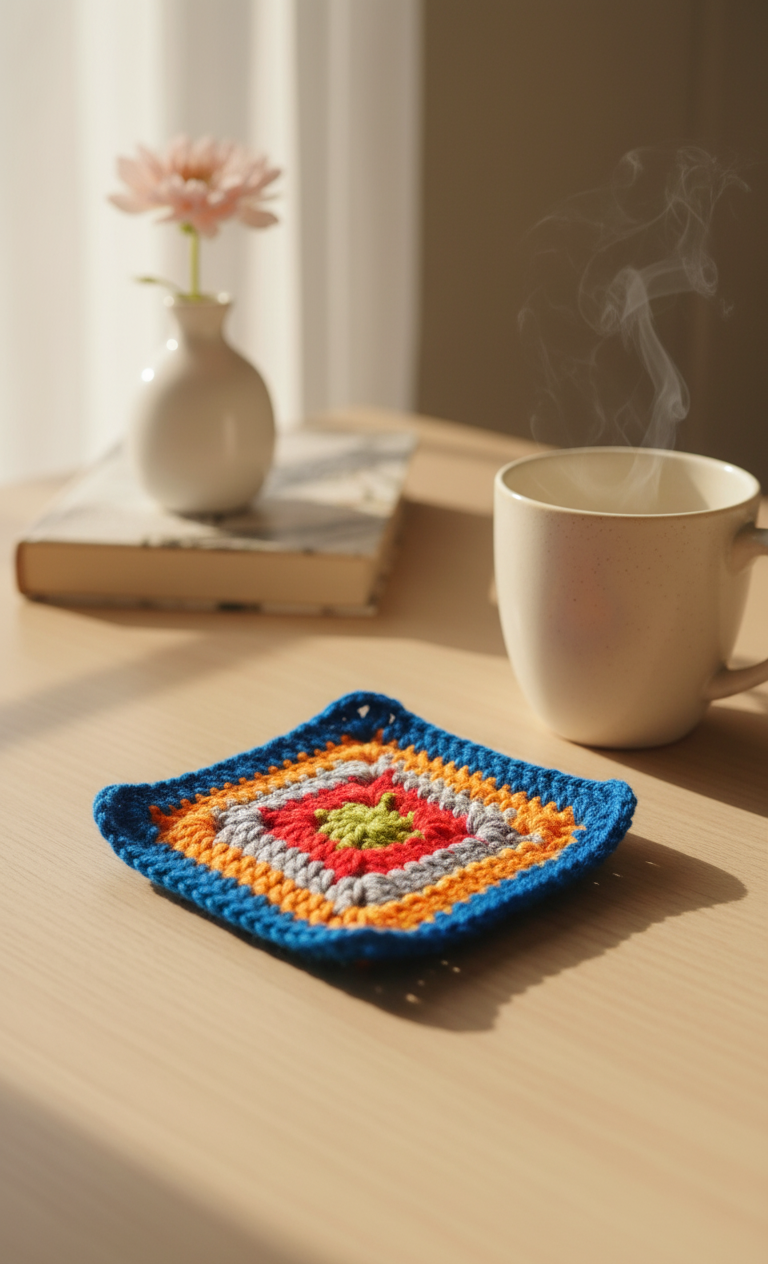 Colorful Comfort Cup Mat